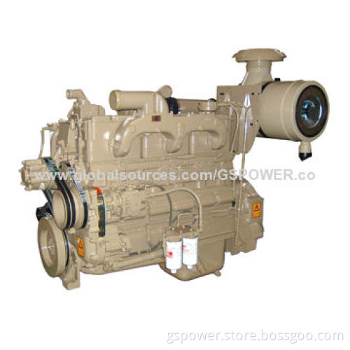 24V electric motor starters, in-line, 6 cylinders, turbocharged, marine engines for gen set